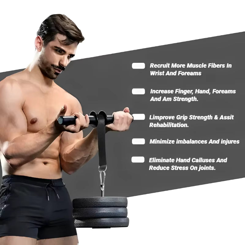 GripSense PowerRoll Pro Wrist & Forearm