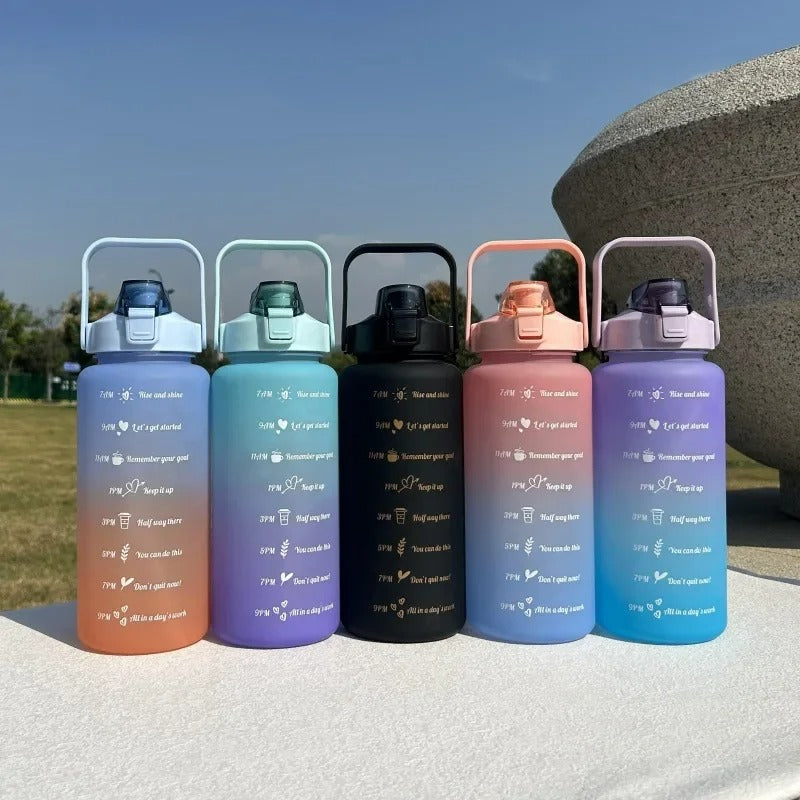 HydraMark Motivational Bottle - 2L / 67 fl oz